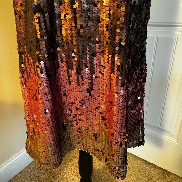 Ombré Sequined Dress - Picture 3 of 9